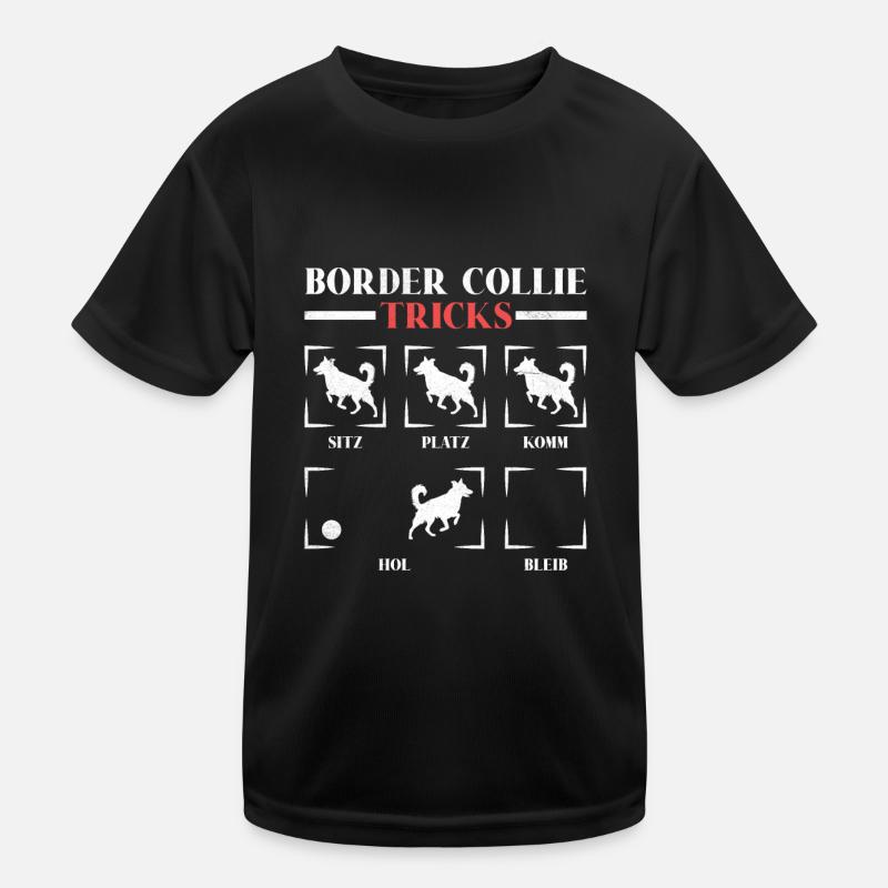 TOURS DE BORDER COLLIE Sture Chiens Border Collie T-shirt sport Enfant