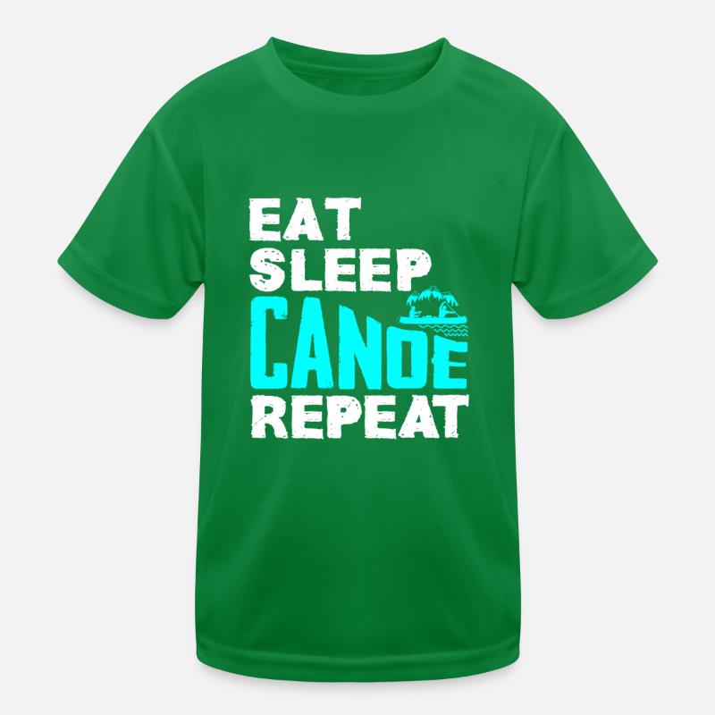Manger un canot de couchage T-shirt sport Enfant