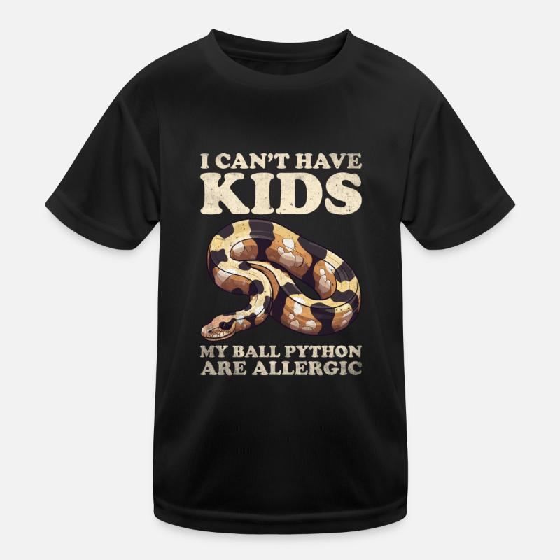 Boule de banane Python Herpétologiste Boule de corail T-shirt sport Enfant