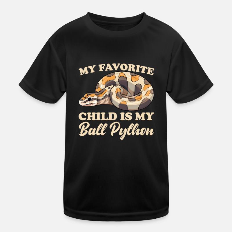 Boule de banane Python Herpétologiste Boule de corail T-shirt sport Enfant