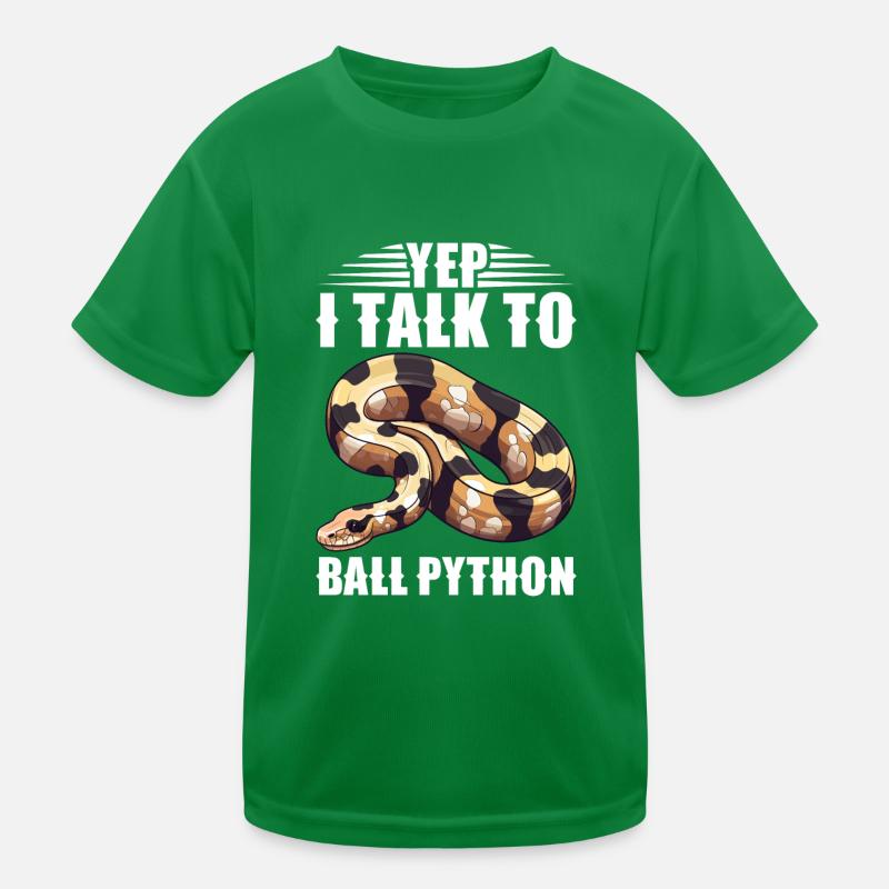 Boule de banane Python Herpétologiste Boule de corail T-shirt sport Enfant