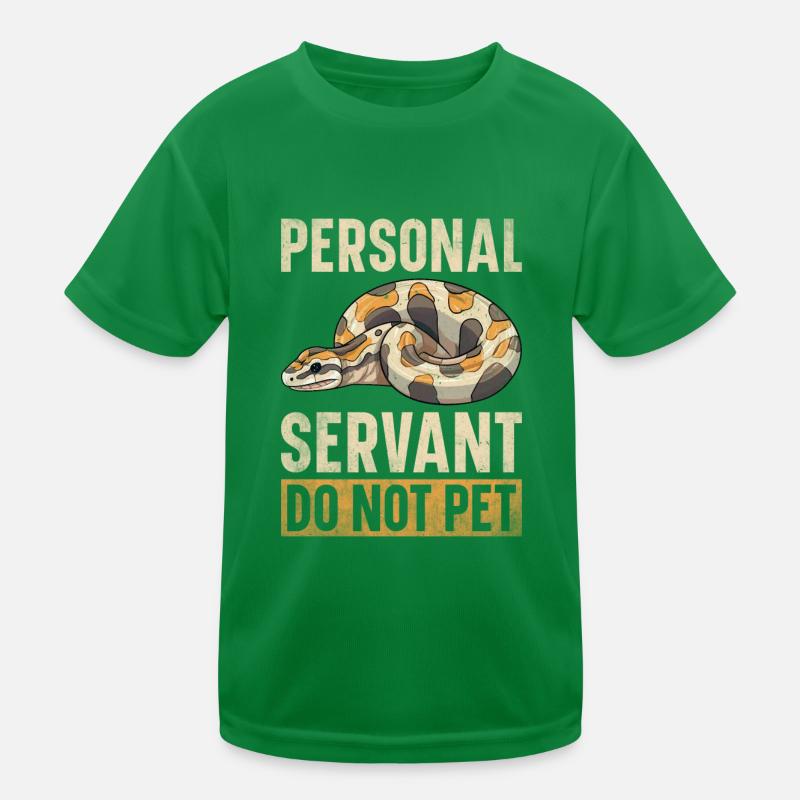 Banana Ball Python Herpetologist Coral Ball Kinder Funktions-T-Shirt