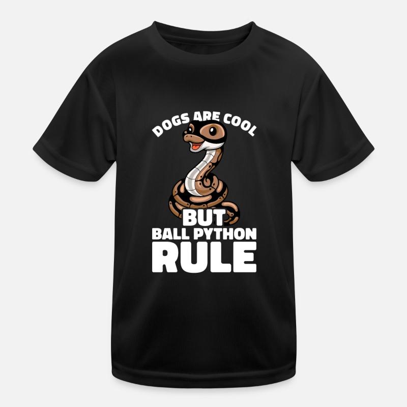 Boule de banane Python Herpétologiste Boule de corail T-shirt sport Enfant