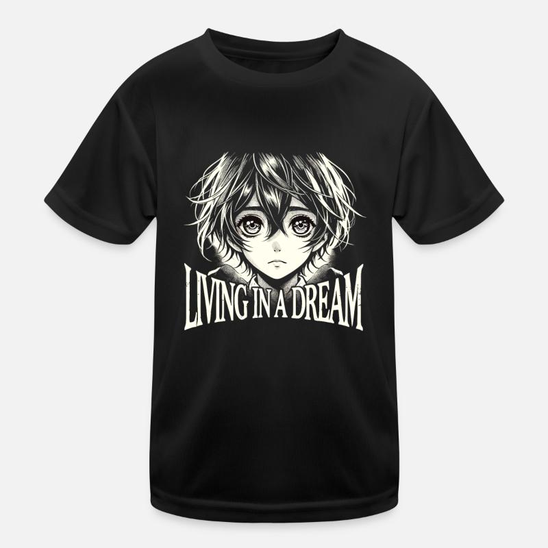 Art de l’anime et esthétique gothique pour la mode alternative T-shirt sport Enfant