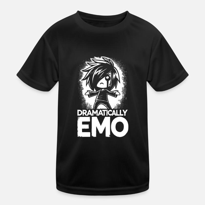 Art de l’anime et esthétique gothique pour la mode alternative T-shirt sport Enfant