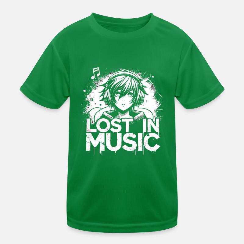 Art de l’anime et esthétique gothique pour la mode alternative T-shirt sport Enfant