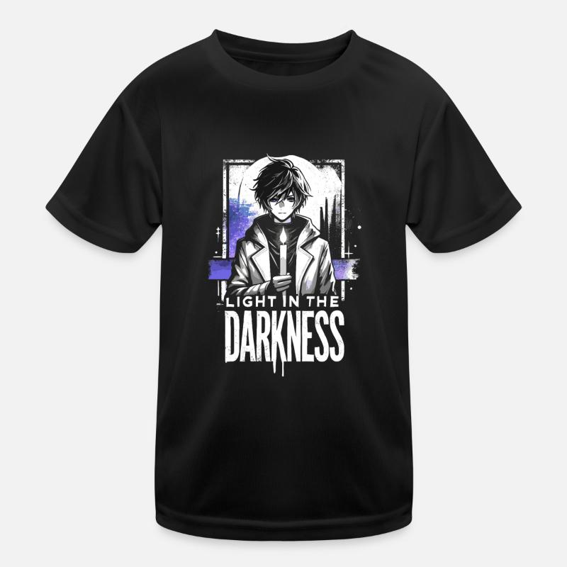 Art de l’anime et esthétique gothique pour la mode alternative T-shirt sport Enfant