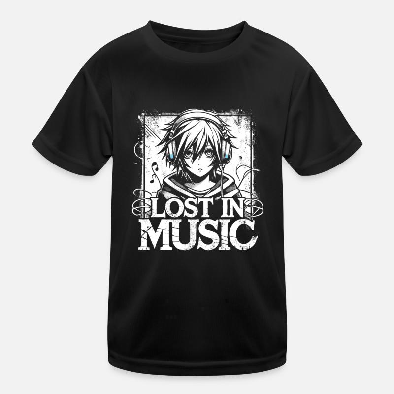 Art de l’anime et esthétique gothique pour la mode alternative T-shirt sport Enfant