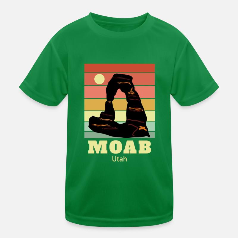 Moab Utah Kinder Funktions-T-Shirt