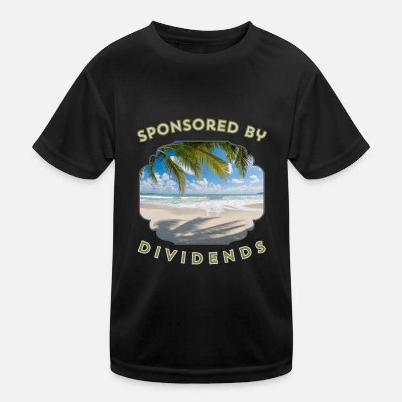 Sponsored by dividends Kinder Funktions-T-Shirt