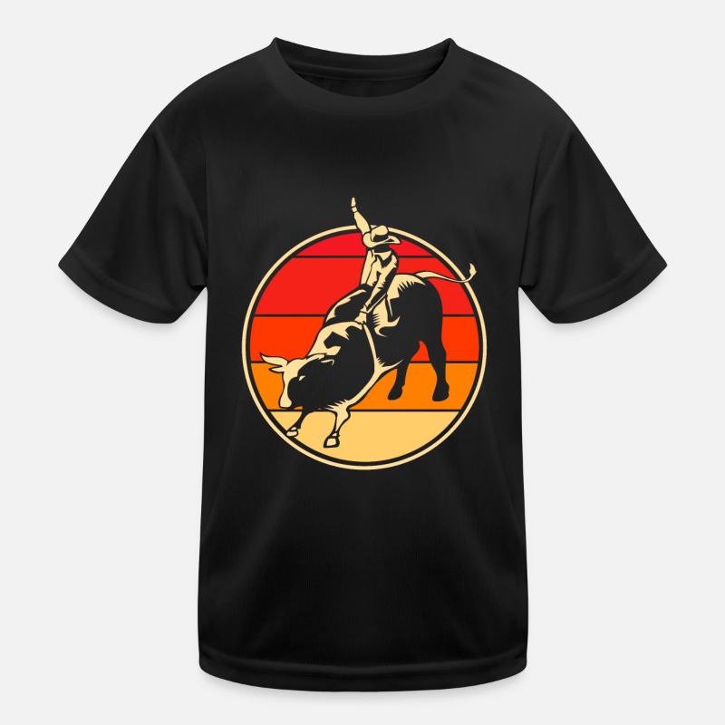 Rodeo Kinder Funktions-T-Shirt