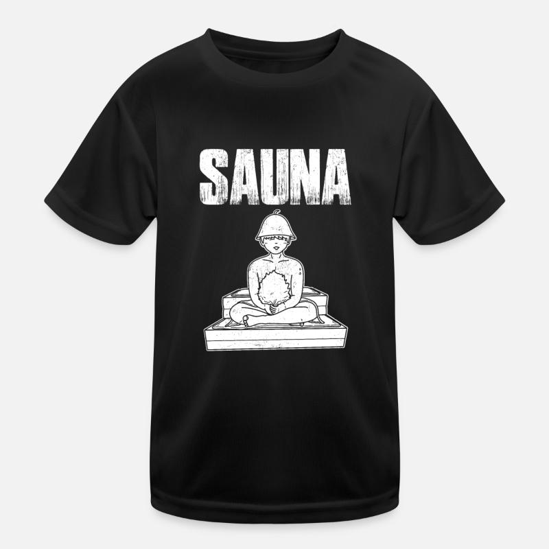 Sento Dampf Badehaus Spa Japan Tradition Kinder Funktions-T-Shirt