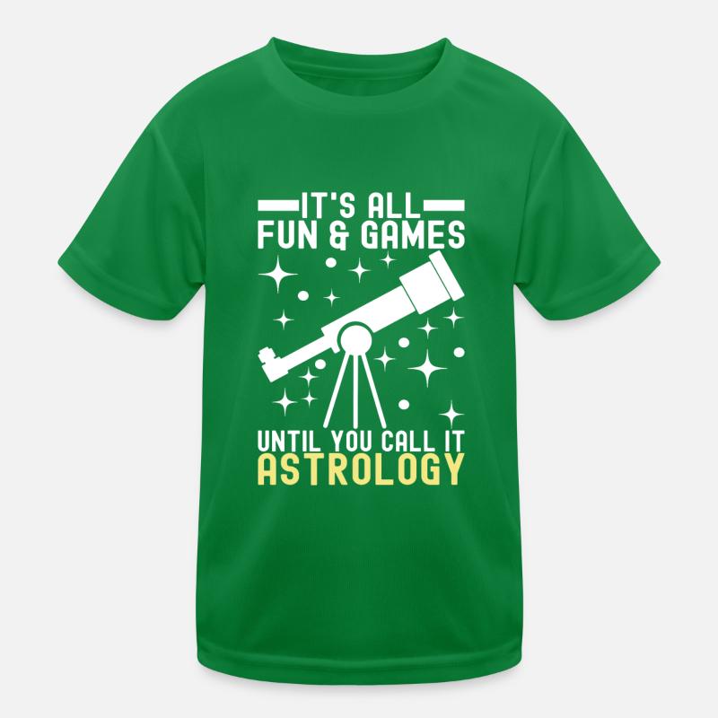 Atronome Astronomie Kinder Funktions-T-Shirt