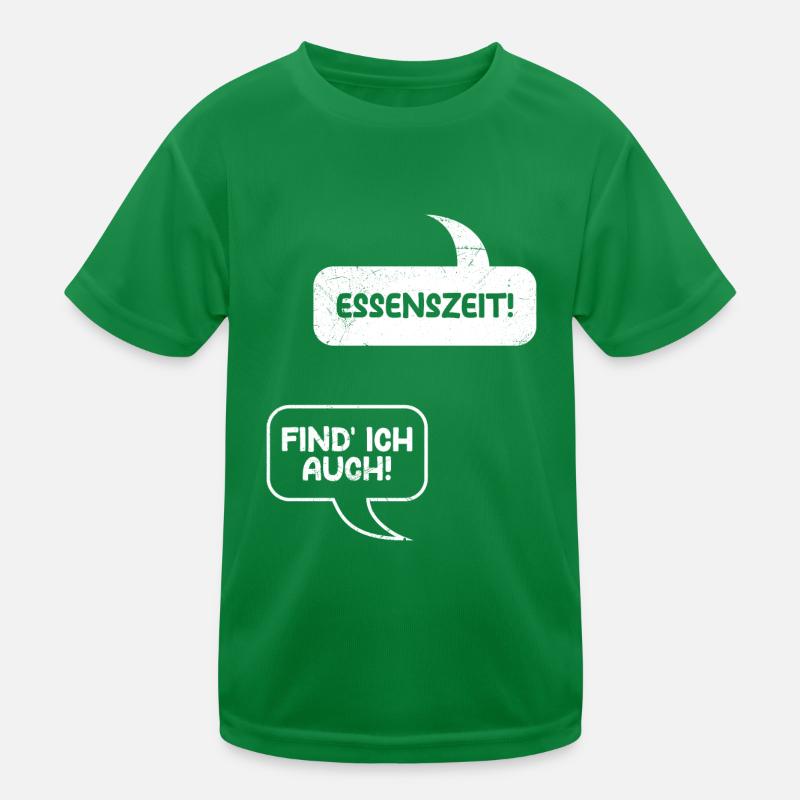 Bientôt maman TROUVE AUSSI L’HEURE DU REPAS ! Bébé T-shirt sport Enfant
