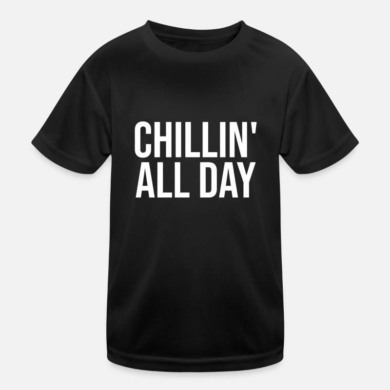 Chillin' All Day Kids Functional T-Shirt