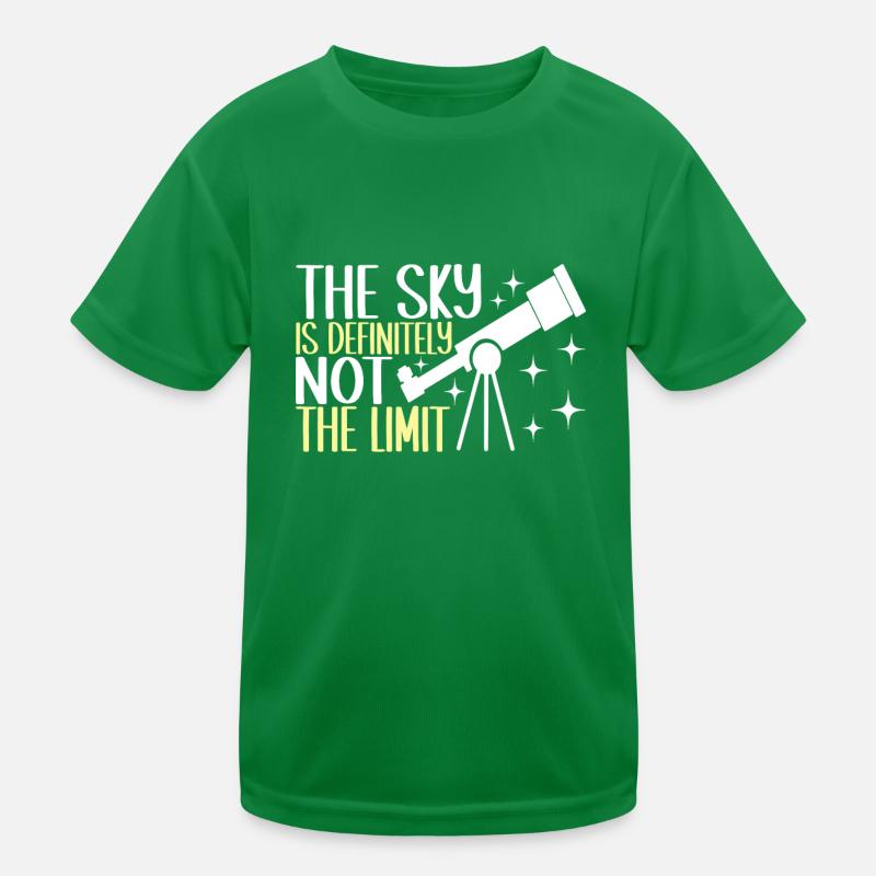 Astronom Astronomie Kinder Funktions-T-Shirt