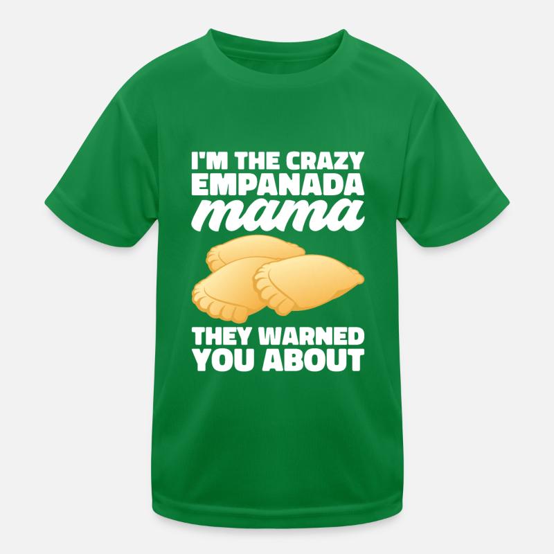 Empanada Spanische Teigtasche Mexikanisch Kinder Funktions-T-Shirt