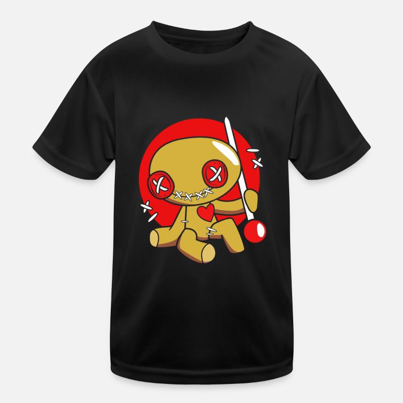 Voodoo Doll Kids Functional T-Shirt