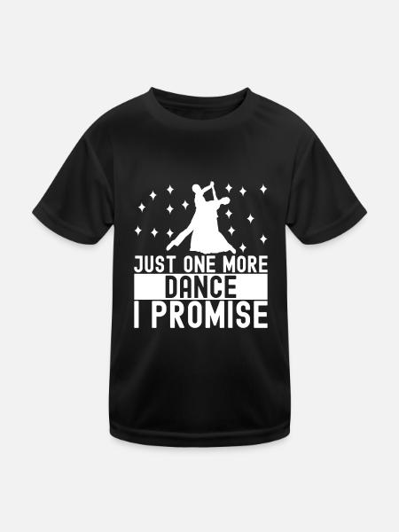 Ballroom Dance Ballroom Dancers Ballroom Dancers - Kids Functional T-Shirt - black - Front