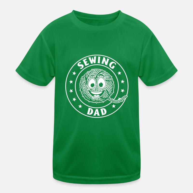 Sewing Dad Sewing Lover Kinder Funktions-T-Shirt