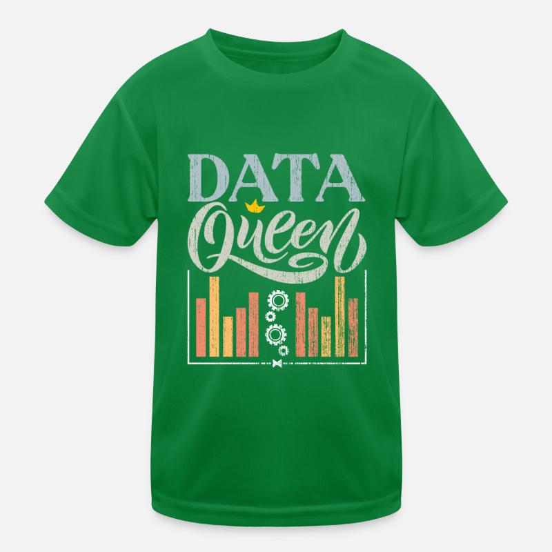 Awesome Data Queen Deep Learning A Data Scientist Kinder Funktions-T-Shirt