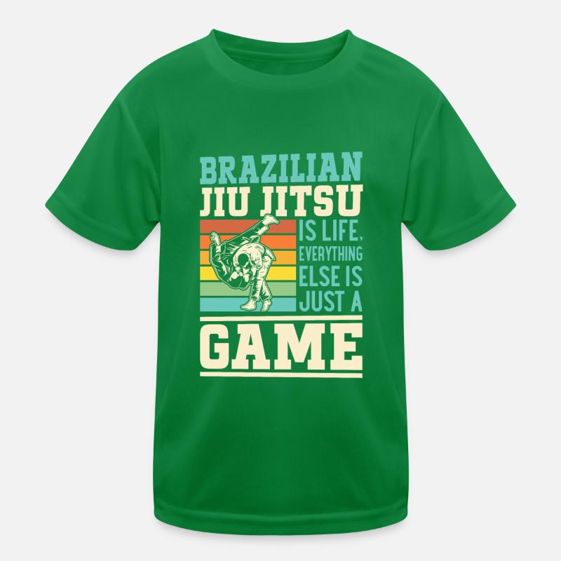 Brazilian Jiu Jitsu is life, everything else is jus Kids Functional T-Shirt