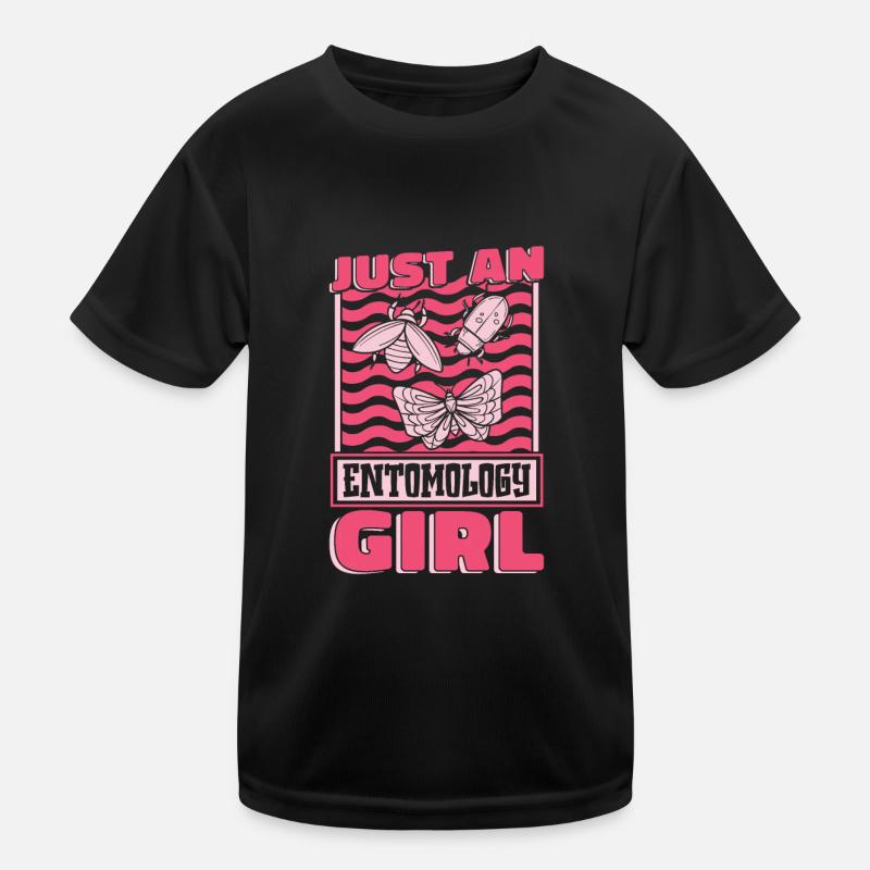 Entomology Entomologist Insect Kids Functional T-Shirt