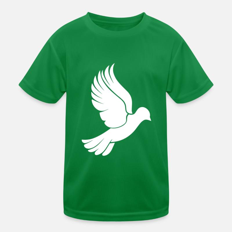 Taube Kinder Funktions-T-Shirt