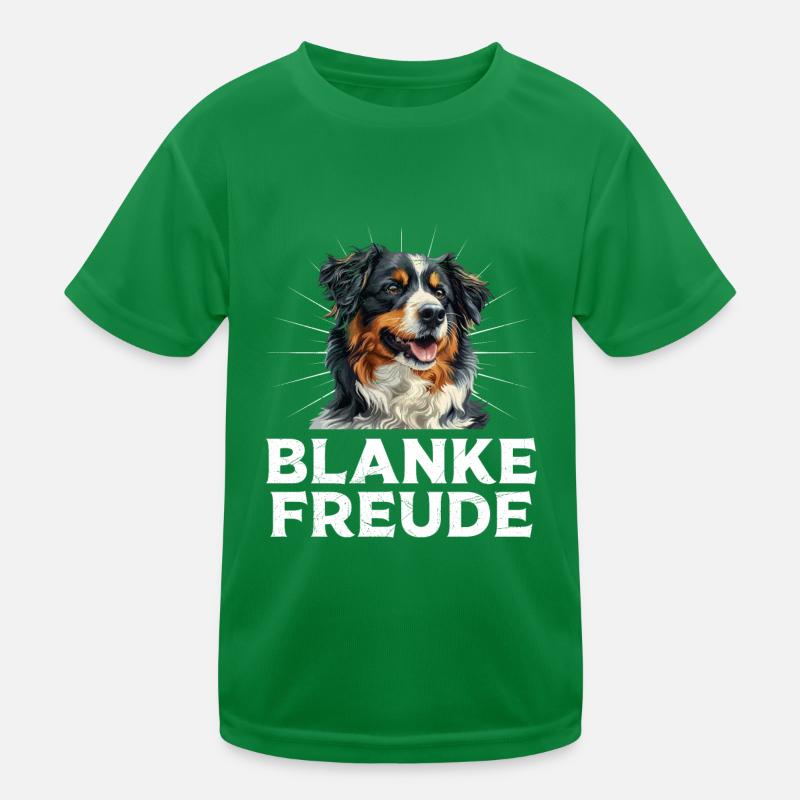 Australian Shepherd BLANKE FREUDE AUSSIE Kinder Funktions-T-Shirt