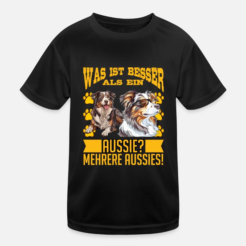 Aussie BESSER ALS EIN AUSSIE? MEHRERE AUSSIES! Kinder Funktions-T-Shirt