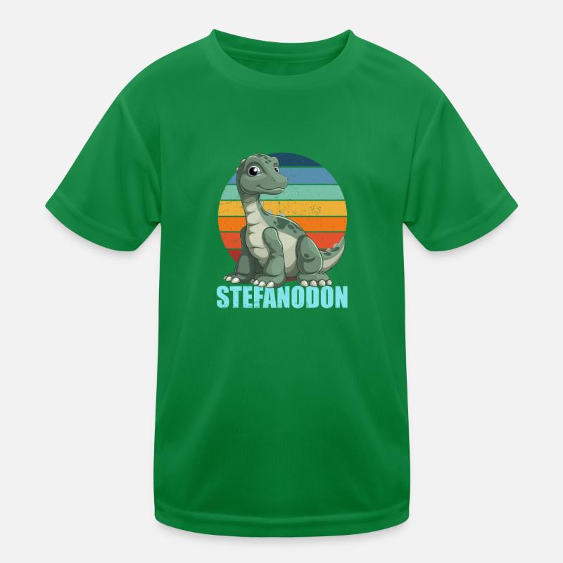 Stefanodon Combinaison de Stefan et d’Iguanodon T-shirt sport Enfant