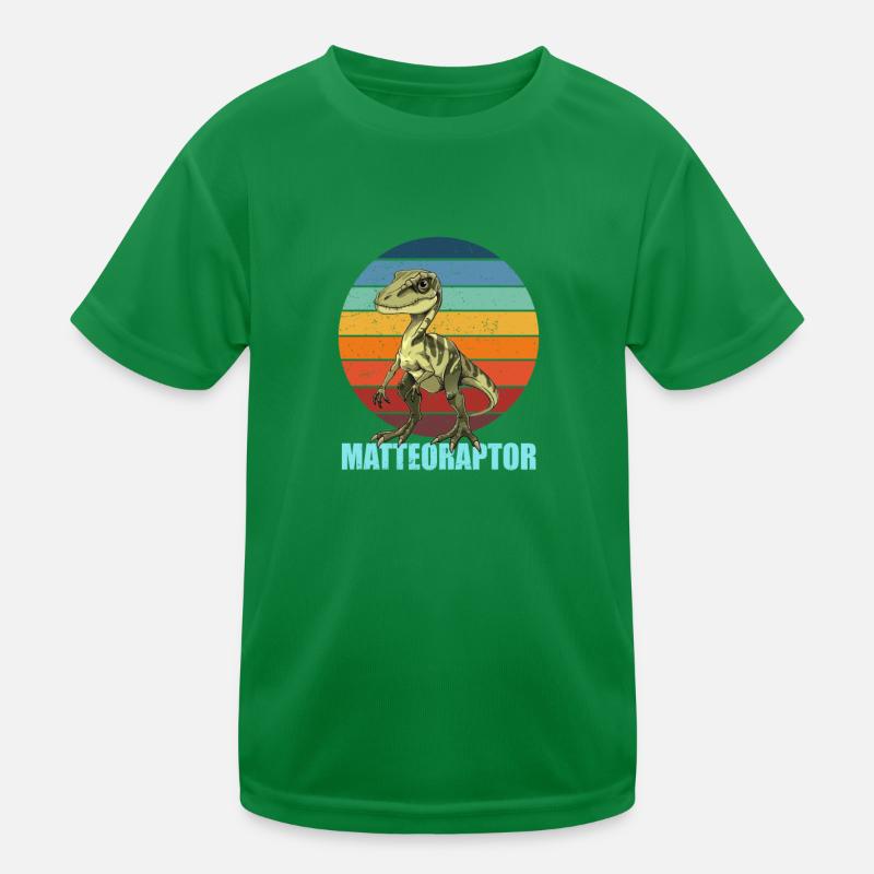 Idée cadeau Matteoraptor pour Matteo T-shirt sport Enfant