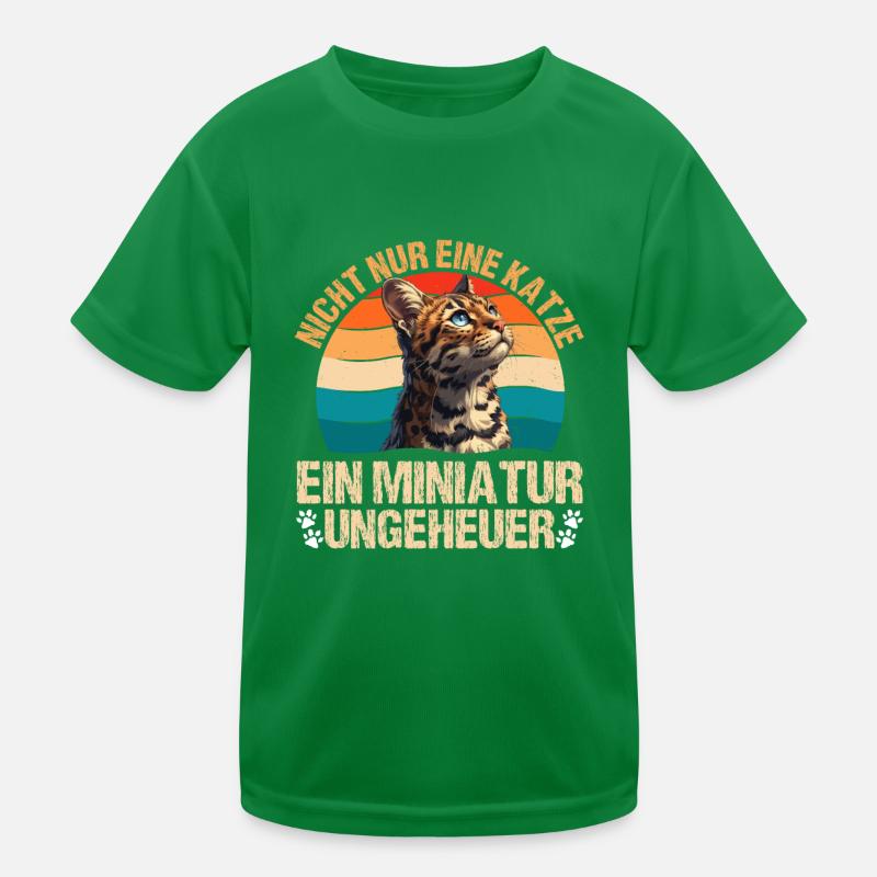 Chat du Bengale PAS SEULEMENT UNE MINIATURE DE CHAT T-shirt sport Enfant