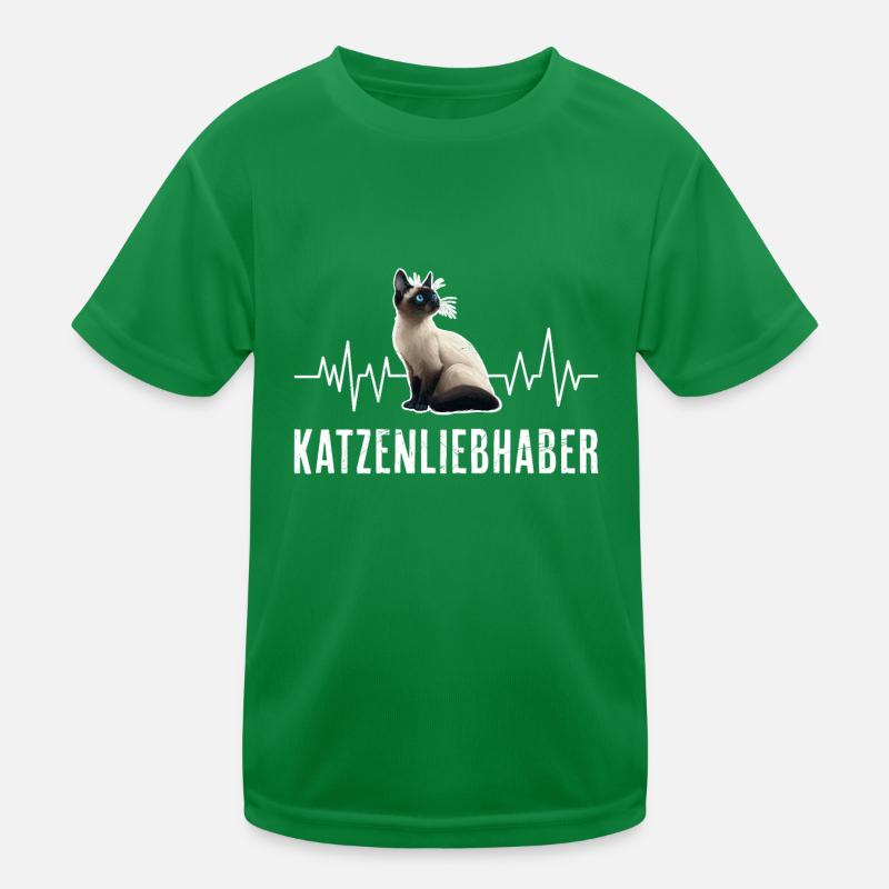 Siamese CAT LOVERS Siamese Cat Owners Kids Functional T-Shirt