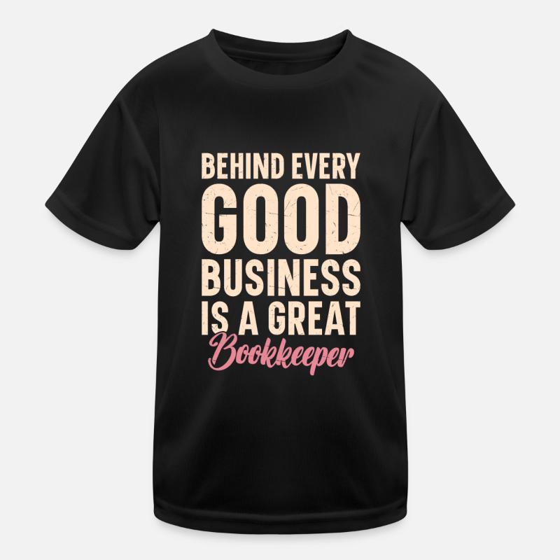 Comptabilité Comptable Financier Profession de comptable T-shirt sport Enfant