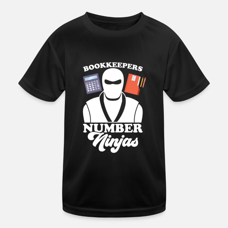 Comptabilité Comptable Financier Profession de comptable T-shirt sport Enfant