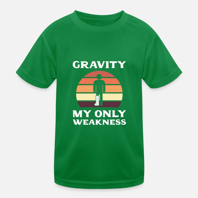 Broken leg Kids Functional T-Shirt