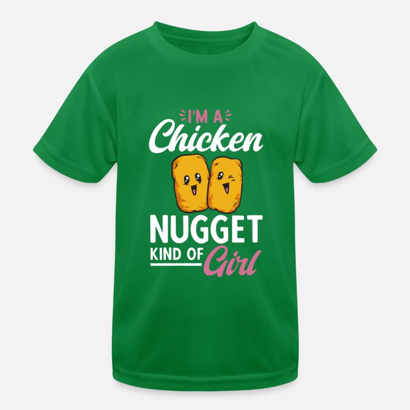 Nuggets de poulet Nuggets de poulet T-shirt sport Enfant