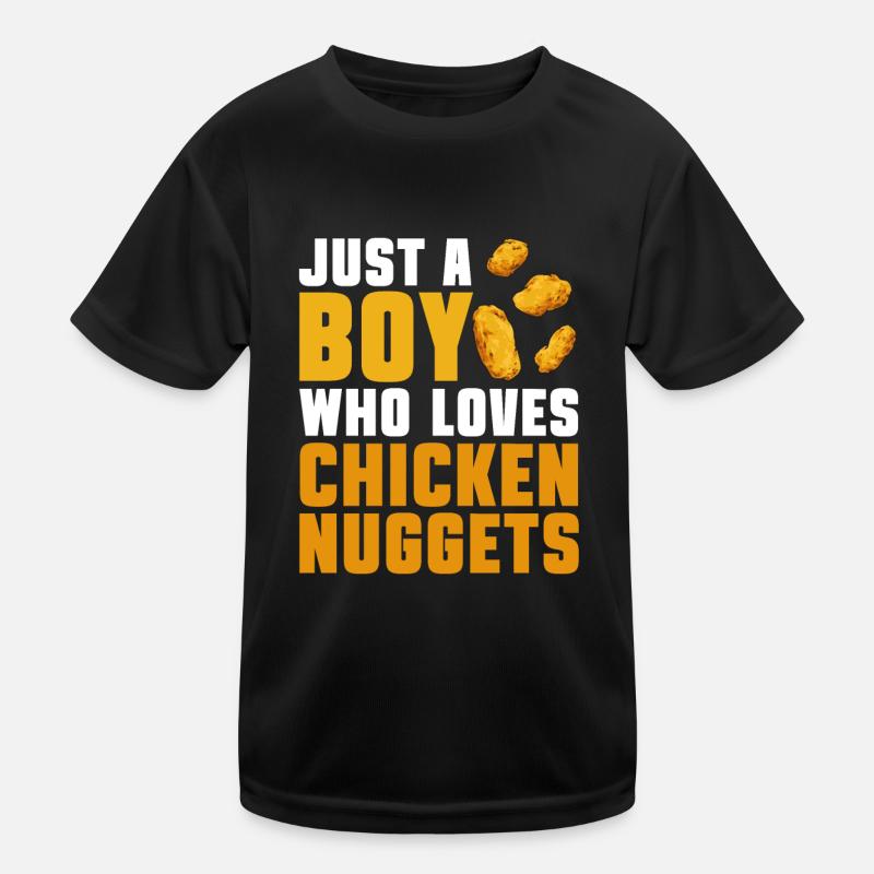 Nuggets de poulet Nuggets de poulet T-shirt sport Enfant