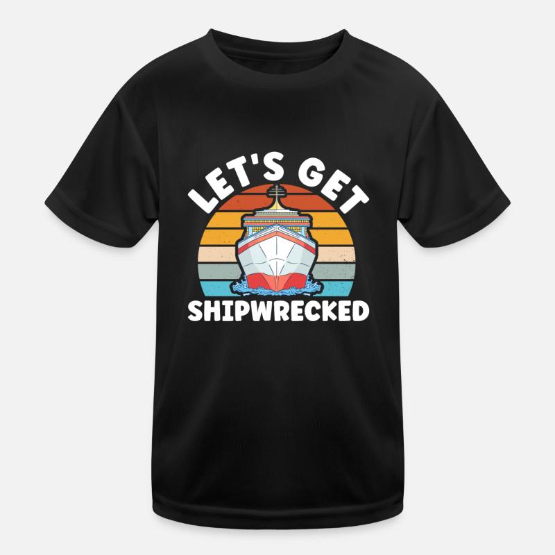 Crusader Cruise Ship Cruise Gift Kids Functional T-Shirt