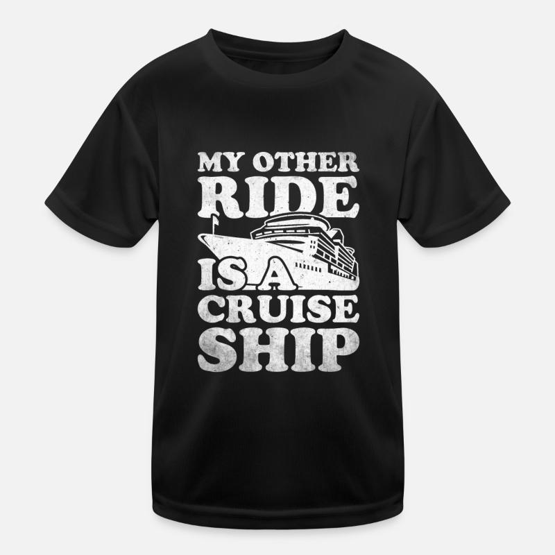 Crusader Cruise Ship Cruise Gift Kids Functional T-Shirt