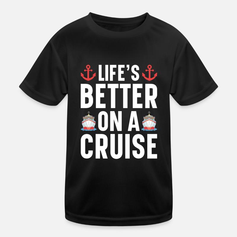 Crusader Cruise Ship Cruise Gift Kids Functional T-Shirt