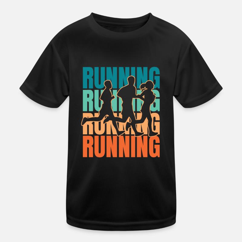 Xc Runner Course de cross-country T-shirt sport Enfant