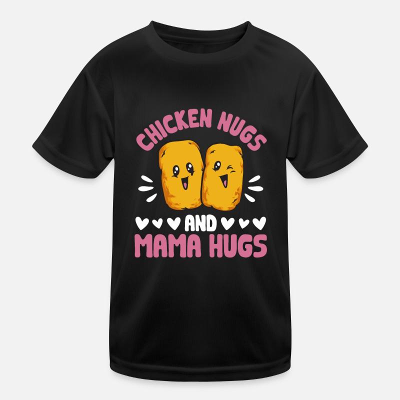 Nuggets de poulet Nuggets de poulet T-shirt sport Enfant