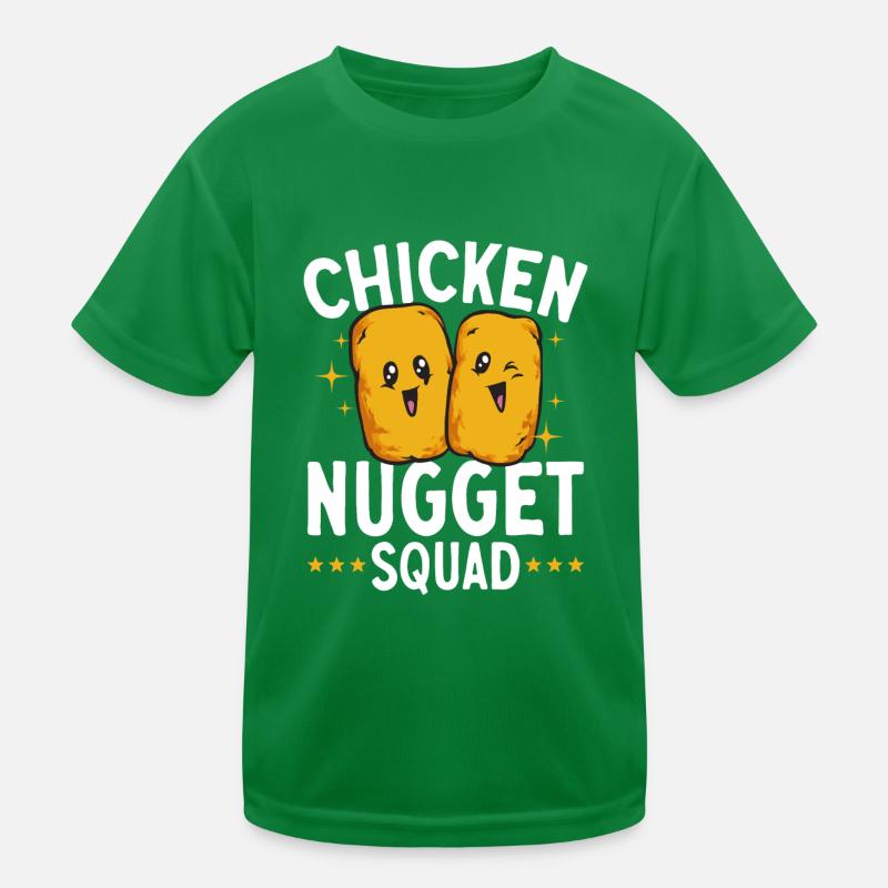 Nuggets de poulet Nuggets de poulet T-shirt sport Enfant