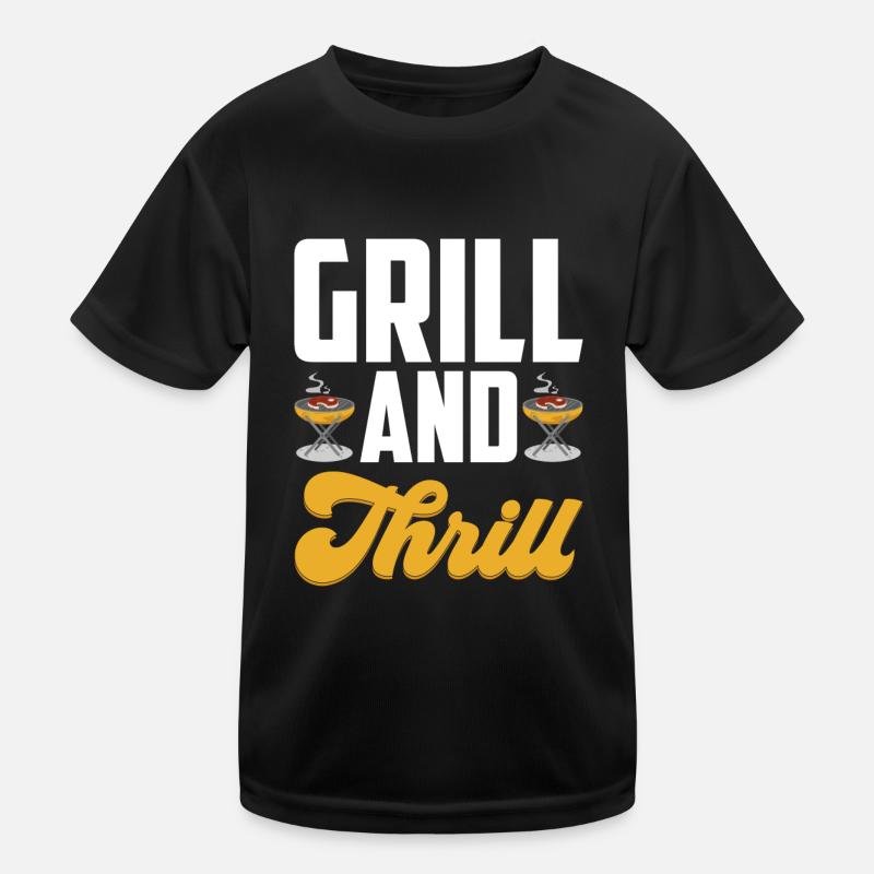 Grilling Barbecue Grill Party Grill Professional BBQ Kids Functional T-Shirt