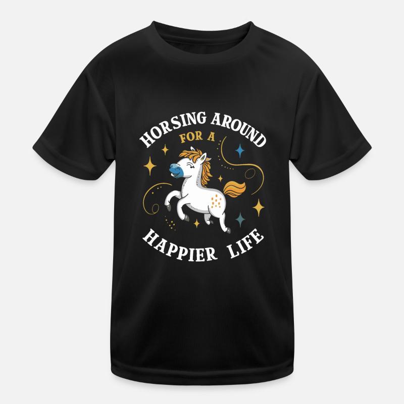 Heilung Durch Pferdetherapie Und Therapeutisches Kinder Funktions-T-Shirt
