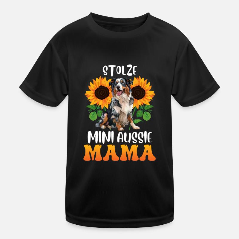 Chien Maman FIÈRE AUSSIE MAMAN Australienne T-shirt sport Enfant