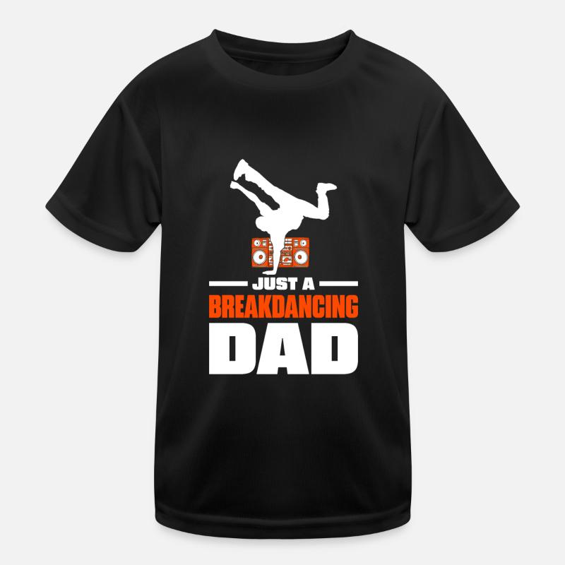 Breakdance Breakdancer Père de breakdance T-shirt sport Enfant