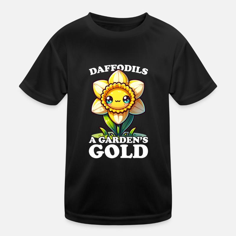 Jonquilles Fleur Jonquille Jonquille T-shirt sport Enfant